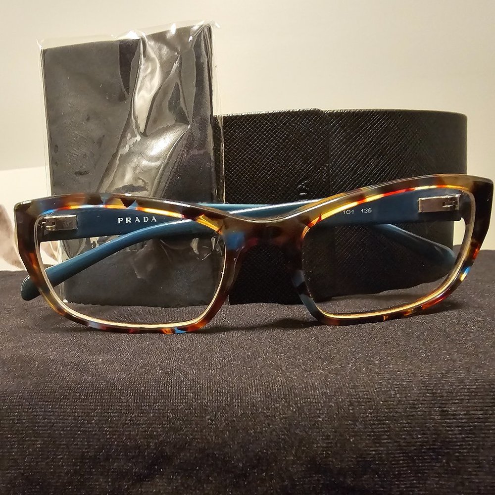 Multi-colored Prada glasses